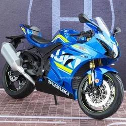 1:9 Scale SUZUKI GSX-1000R Motorcycle Model Toy Car Alloy Diecast Wheeling Shock Absorption Motor Models Toys Kids Boys Gifts
