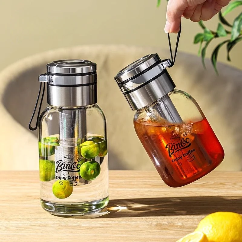 

Coffee Cold Brew Pot High Appearance Level Water Bottles Household Coffee Pot Small Cold Quenched Ice Drop Pot Cold Brew Bottle