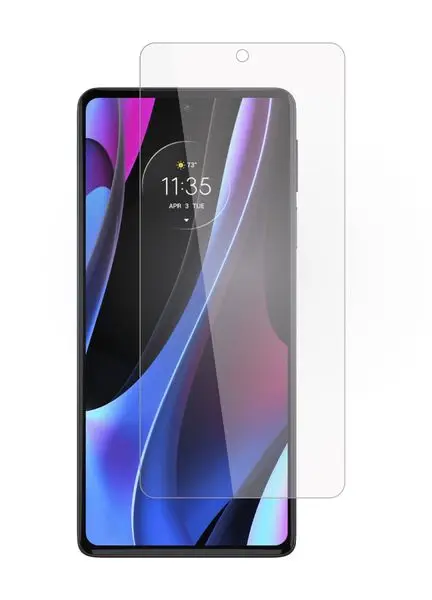 Premium Tempered Glass Screen Protector for Motorola Moto Edge Plus 2022 – Full Edge Coverage, 9H Hardness, Oleophobic Coating,