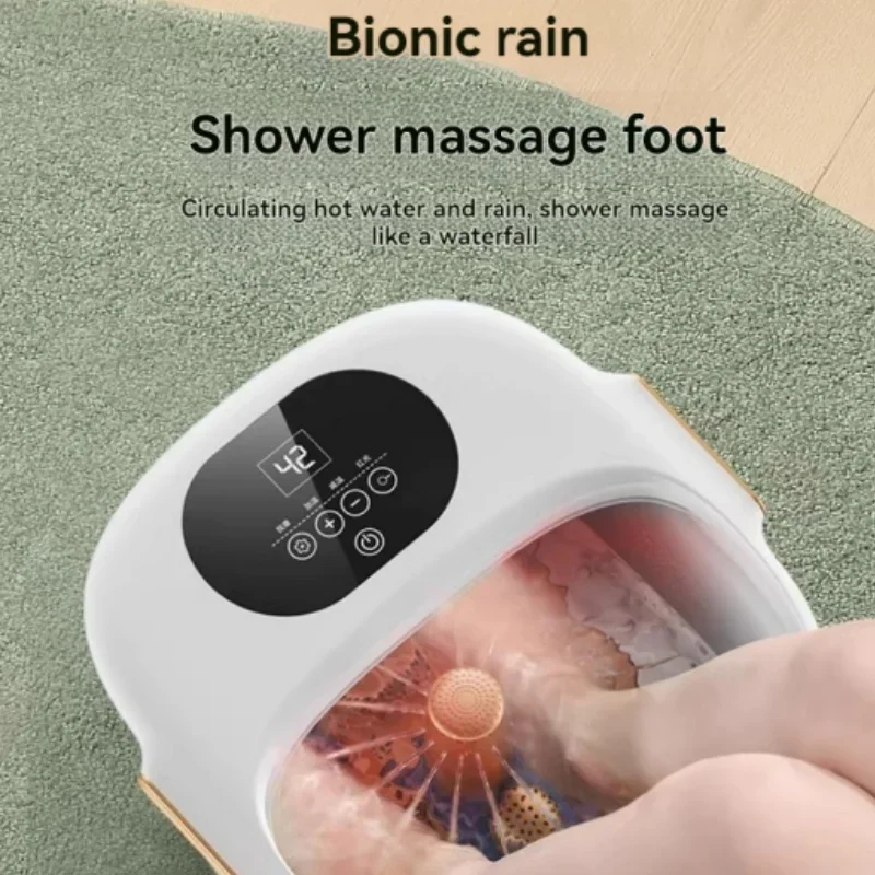 Fully Automatic Electric Foot Bath Tub with Massage, Heating, and Constant Temperature Control – Home Foot Spa Basin