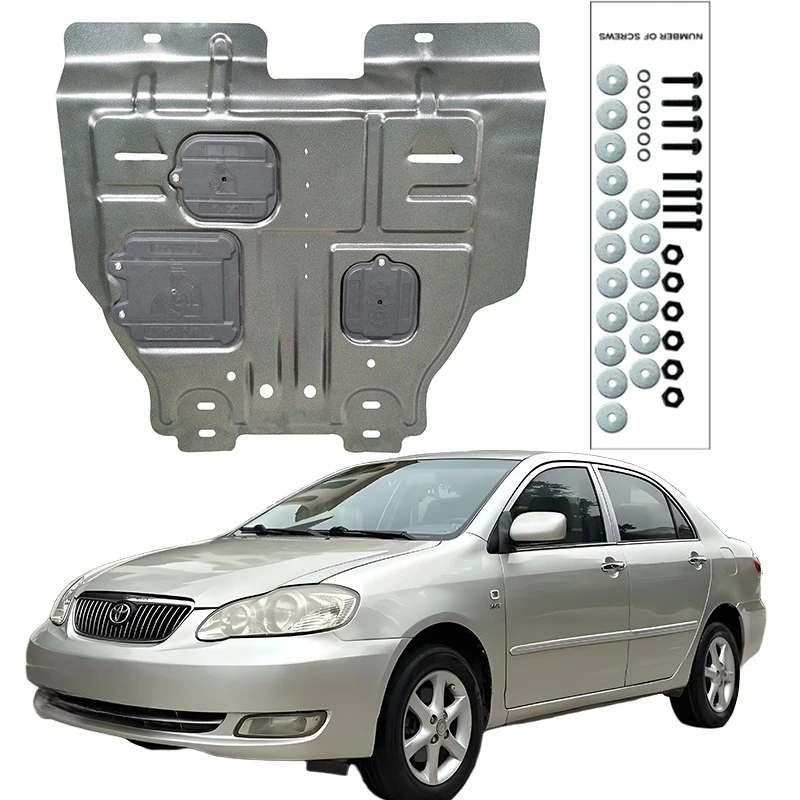 

Higher Quality Alloy Under Engine Guard Mudguard Board Splash Shield Mud Fender Plate Panel For Toyota Corolla 2003-2013 1.6L