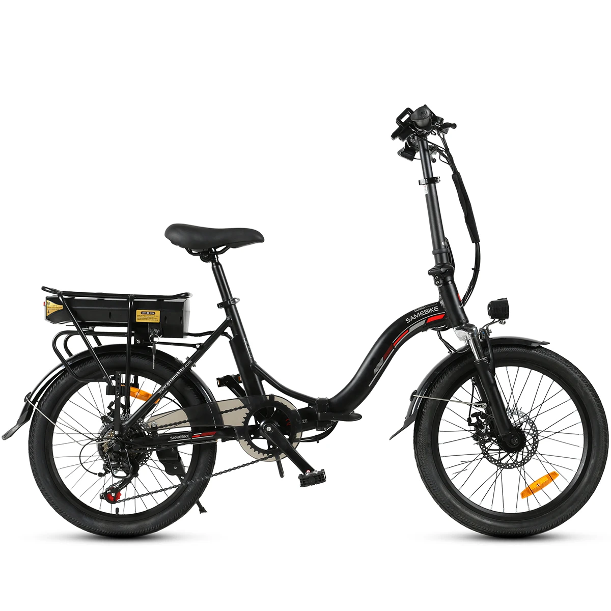 2023 SAMEBIKE new arrival JG20 two wheels for girls adult electronic foldable electric bike