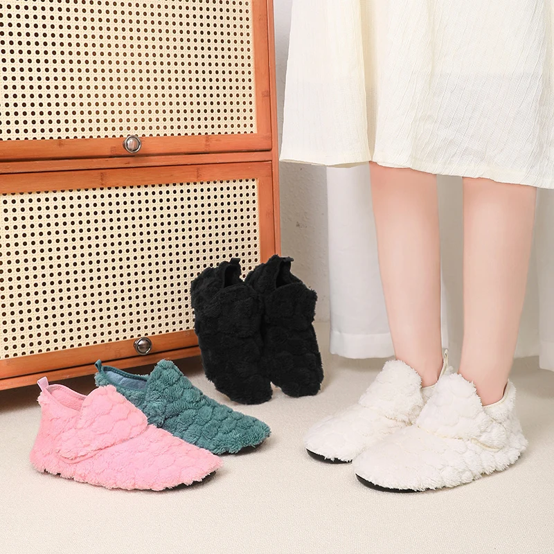 

Winter Popular Cotton Shoes for Boys and Girls with Bags and New Indoor Home Shoes, Warm Non-Slip Bags and Cotton Shoes