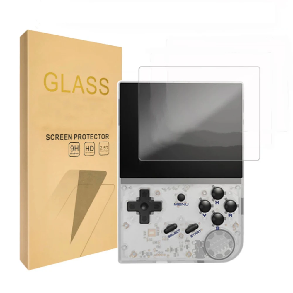 

Screen Protector Protectiv Film for Anbernic RG35XX/RG35XX Pro Game Console Screen 9H Tempered Glass Film Scratch Resistant Film