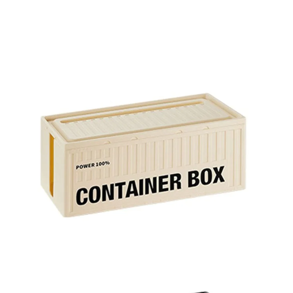 

Data Line Plug Holder Plug Board Storage Box High Capacity Cord Organizer Cable Wire Organizer Case Space Saving