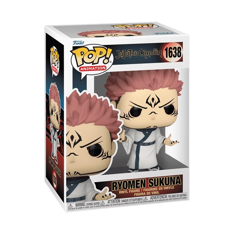 Edición genuina FUNKO POP 《Jujutsu Kaisen》Sukuna Yuji ItadoriAnime acción decoración de escritorio ornamento modelo juguetes modelo coleccionable