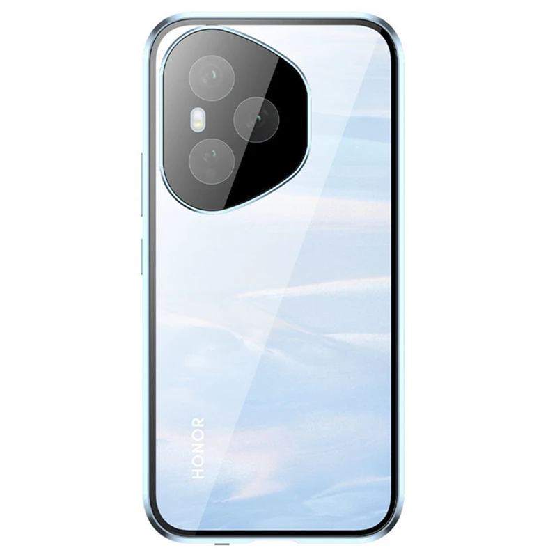 Pełne etui 360 dla Honor 400 Pro Honor400 400Pro 5G Dwustronna magnetyczna adsorpcja Metalowe szkło hartowane Pokrowiec ochronny — zdjęcie produktu 7