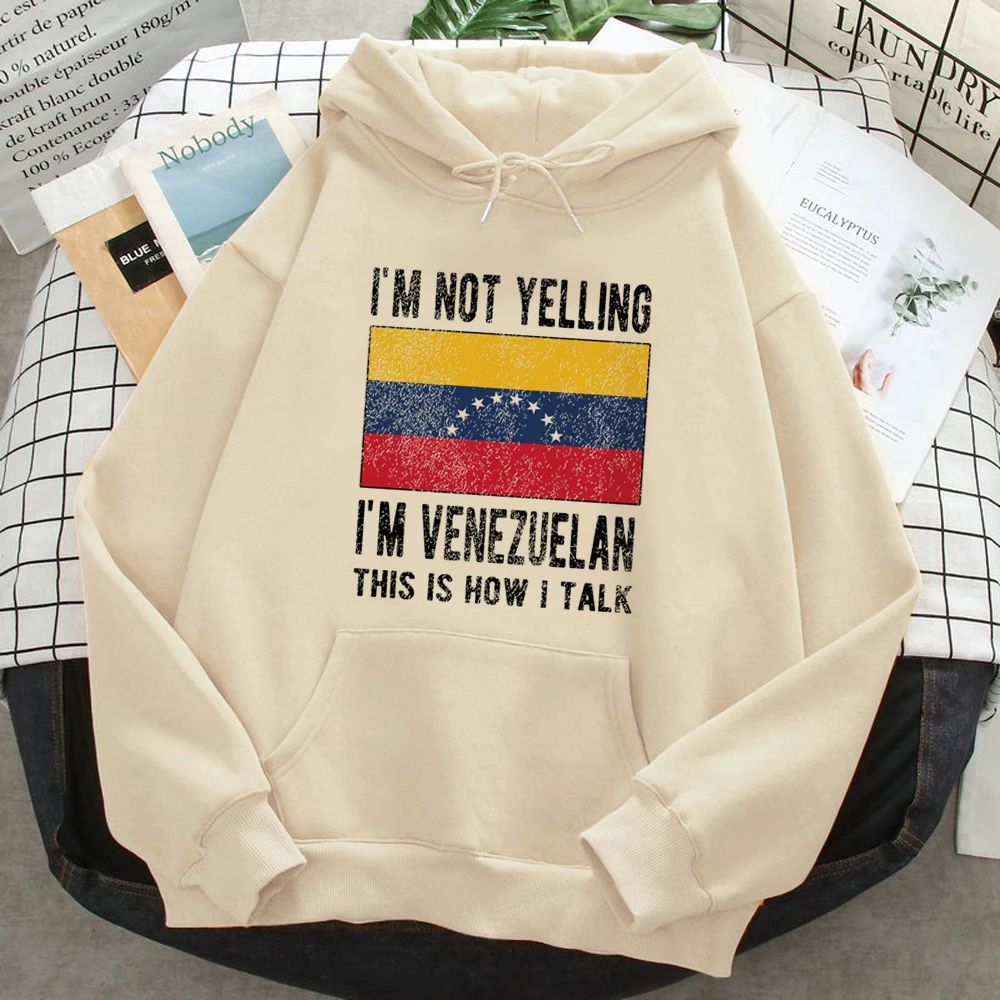 Venezuela hoodies women japanese 90s anime sweat y2k Hood women aesthetic sweater