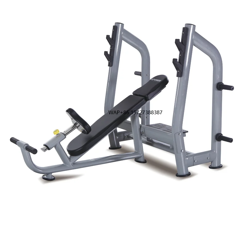 

Multi Angle Incline Bench Press Rack Iron Foldable Quick Adjust Knobs High Density Cushion for Gym Home Fitness Enthusiasts