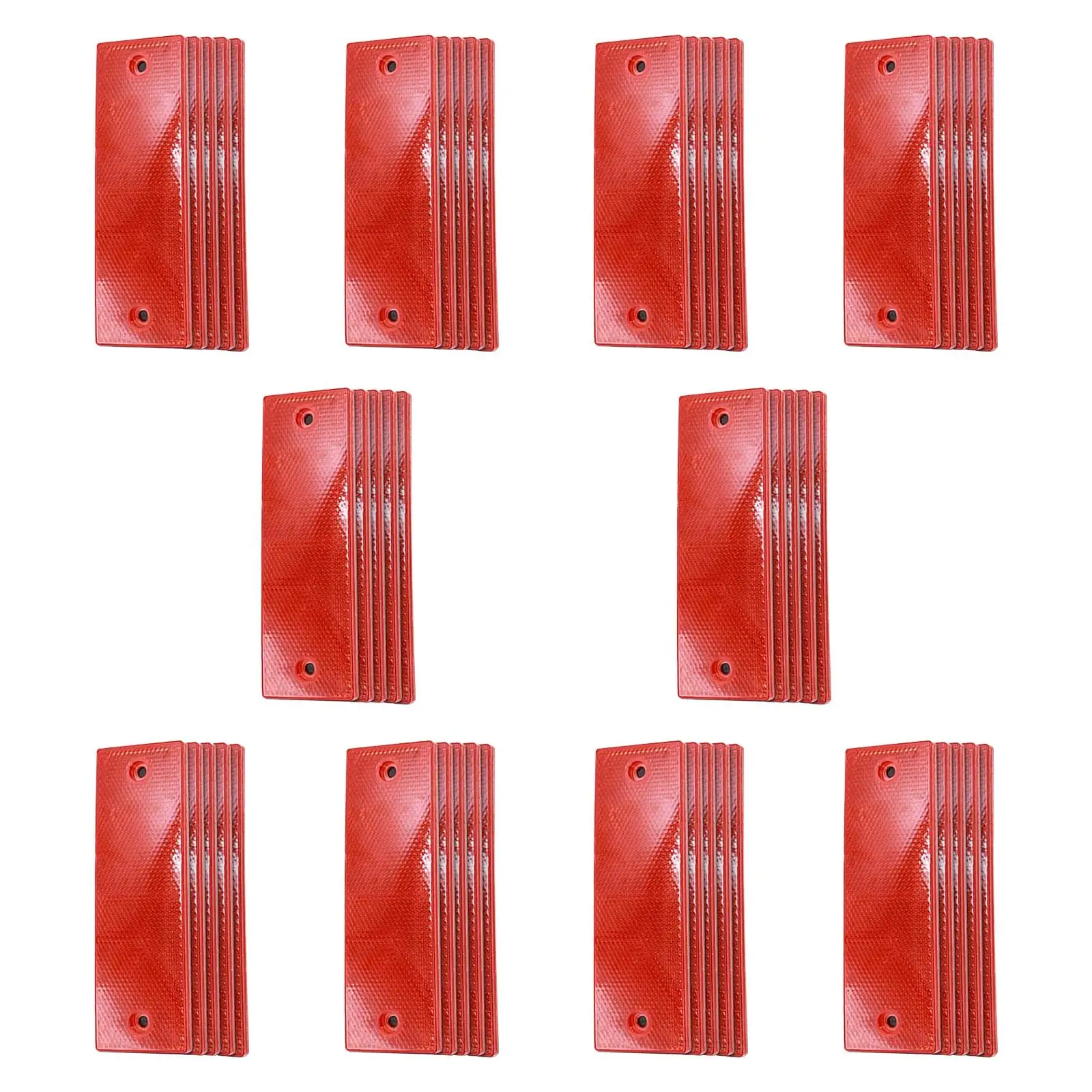 Self Adhesive Reflective Warning Plate for Cars Trucks Trailers and Vehicle Accessories Supplies