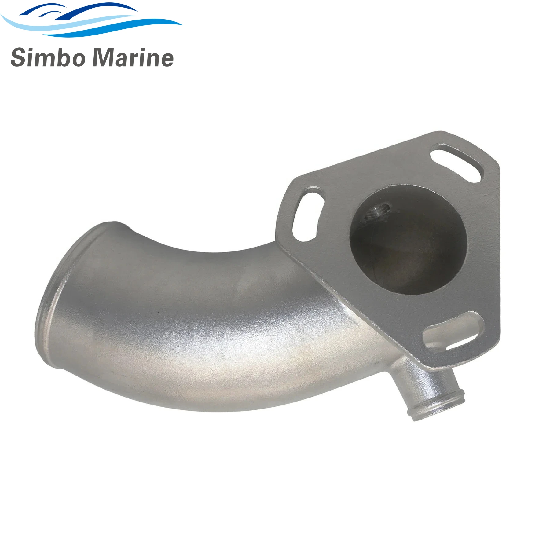 129671-13551 Exhaust Mixing Elbow for Yanmar 3JH 3TN 4JH 4TN Engines 316 Stainless Steel 129579-13551 129792-13550 129671-13552