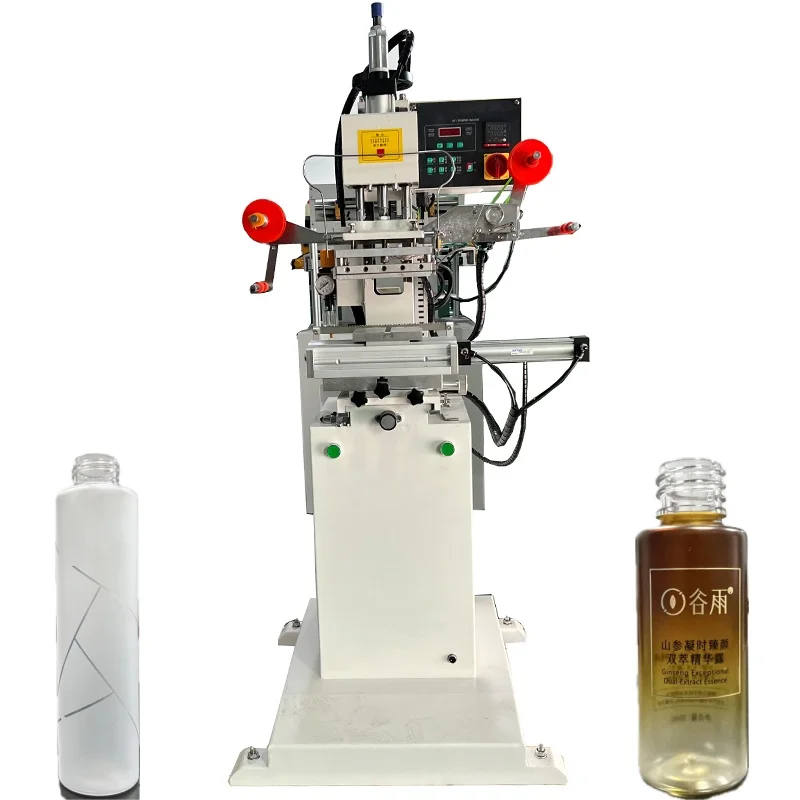 High Quality Semi Automatic Hot Foil Stamping Machine for Bottles Easy to Operate Flat Gold Stamping Machine