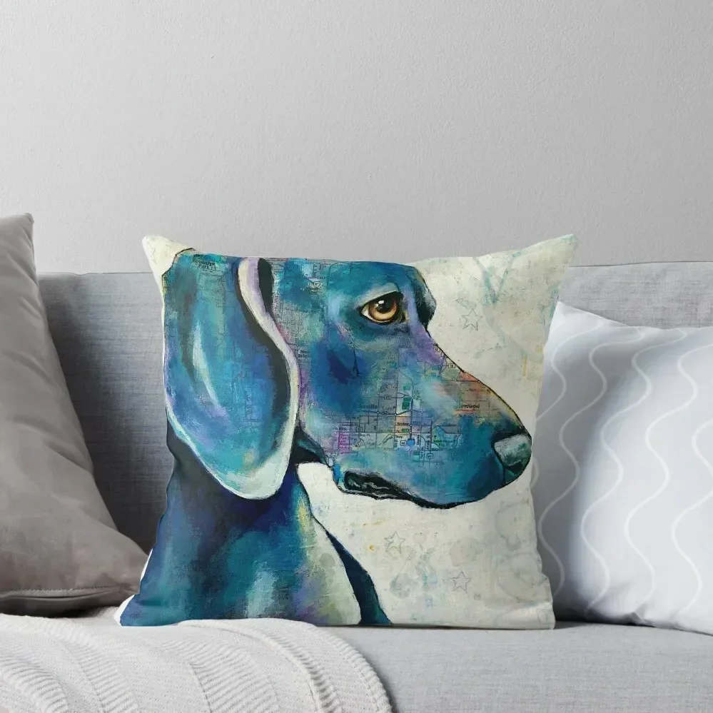 Weimaraner Throw Pillow Luxury Sofa Cushions Pillowcases Bed Cushions pillow