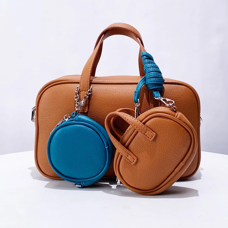 

Boston Bowling Composite Bags For Women Luxury Designer Handbags Purses 2024 New In Fashion Simple Commuting Shoulder Crossbody