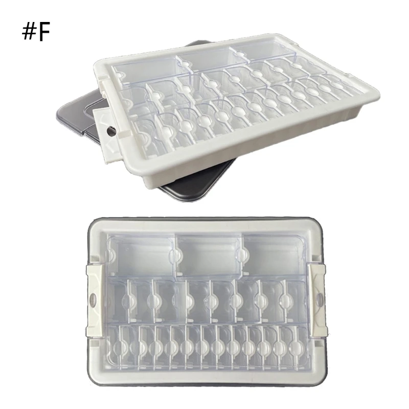 Multipurpose Clear Bead Holder with Individual Pockets for Efficient Elegant Color and Size Sorting Home Organization