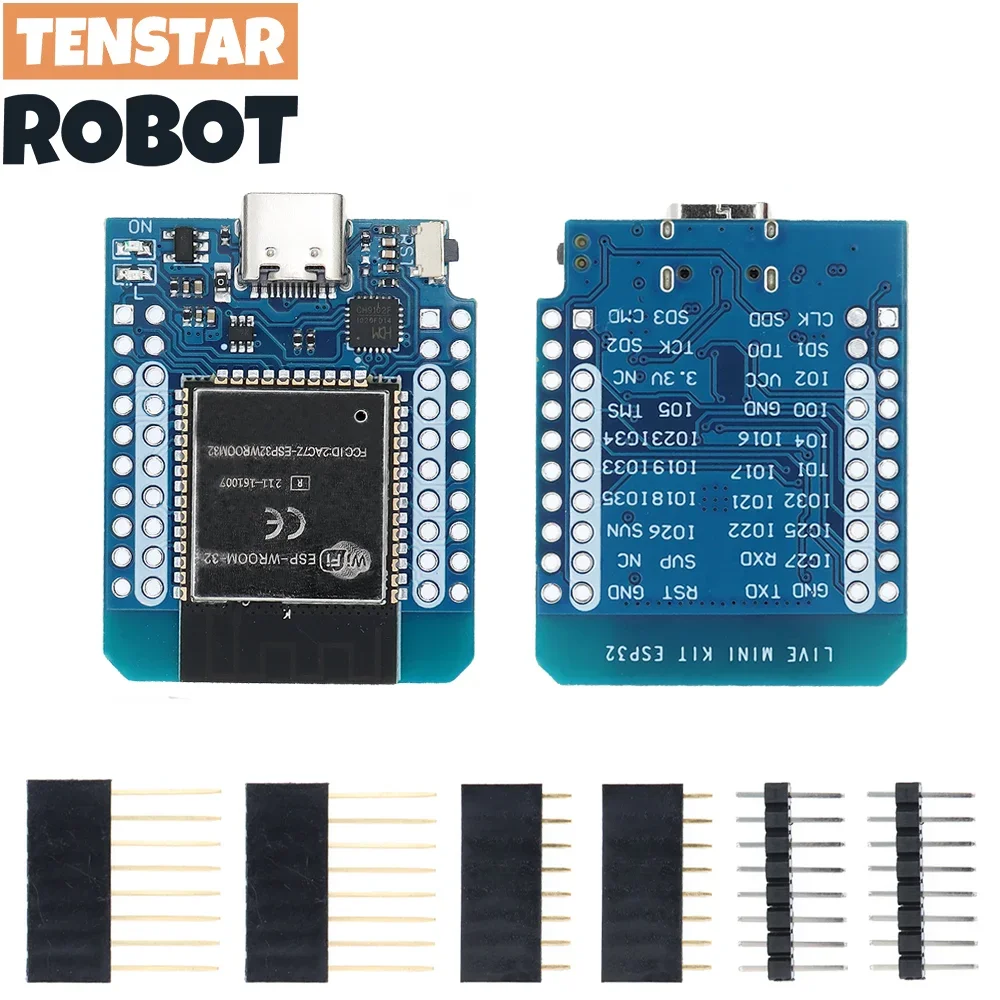 D1 MINI ESP32 WiFi+Bluetooth ESP-32 CH9102 Serial Chip Internet Of Things Development Board For Arduino