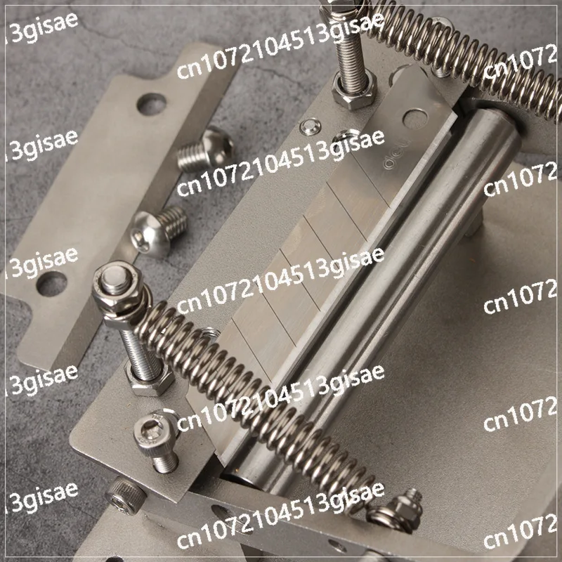 Belt Leather Cutting Tool/Peeling Machine Skiving Machine DIY Craft Hand Tools Leather Thinning Machine Stainless Steel