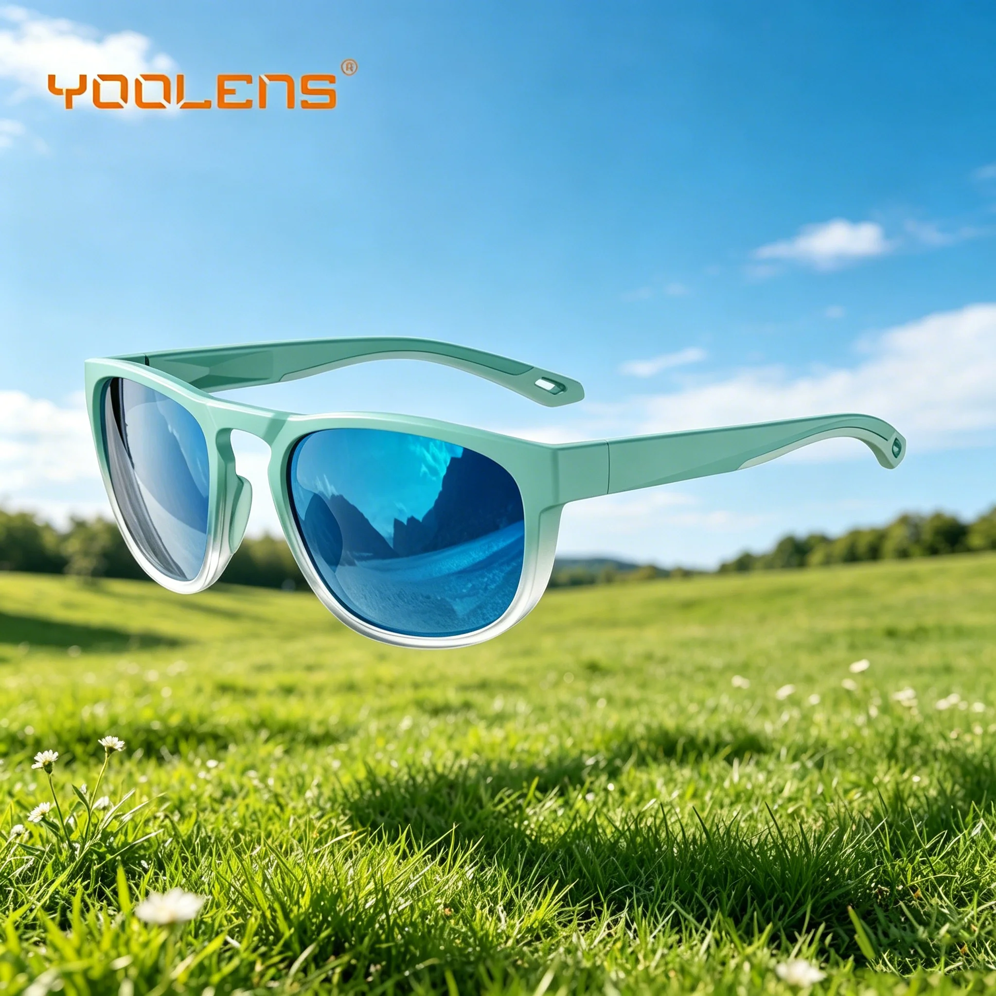 

YOOLENS New Men's Women's Outdoor Polarized Hiking Sunglasses With UV400 Fashionable And Lightweight Sports Sunglasses YKM-Y355