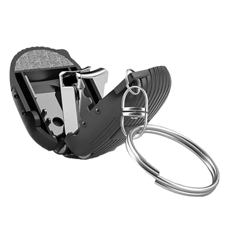 Foldable Nail Clippers Portable Stainless Steel Nail Trimmer Nail Cutting Clippers Traveling Pocket Toe Nail Cutter Portable