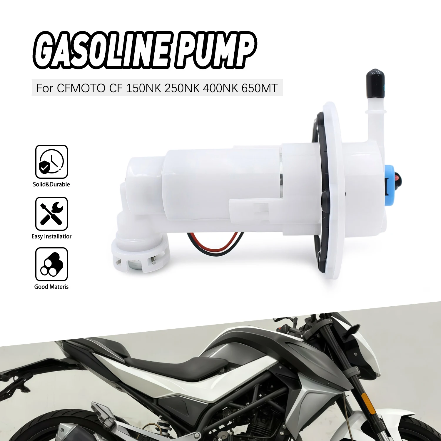 Motorradteile Kraftstoffpumpe für CFMOTO 150NK 250NK 400NK 650MT I 650-7 NK400 NK600 6KJ0-150900-10000