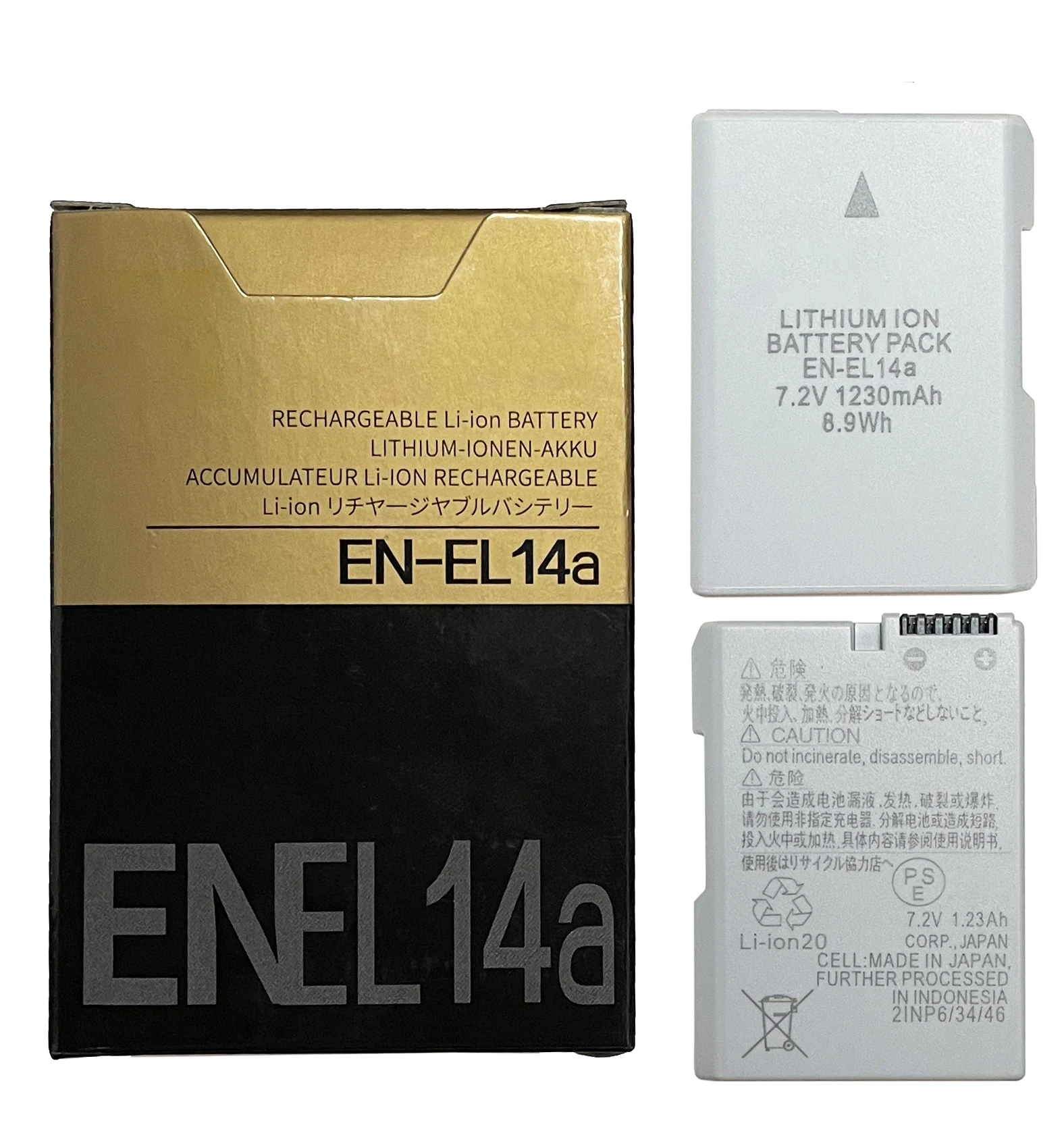 EN-EL14A ENEL14a EL14a Battery  for Nikon D3200 D3100 D3400 D3500 D5100 D5200 D5300 D5500 D5600 D3300 P7100 P7200 P7700 P7800