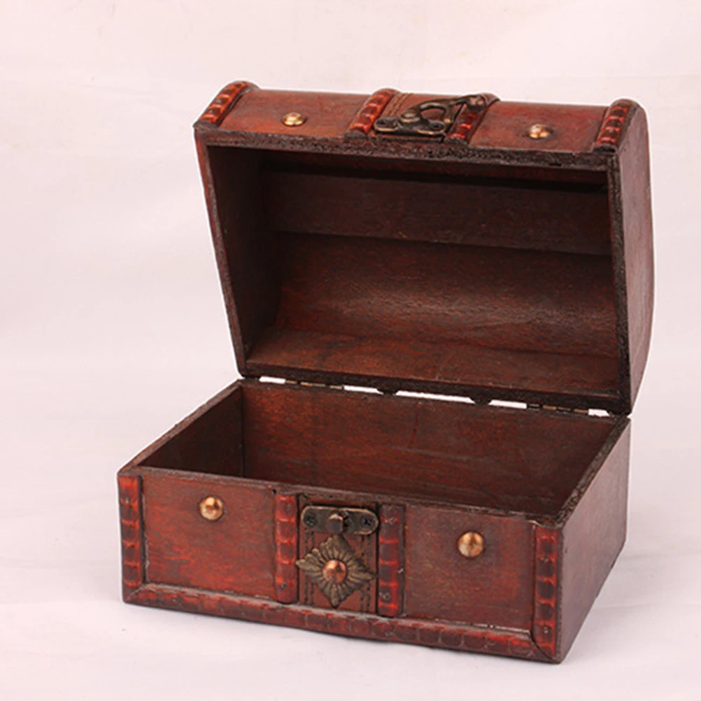 

Wooden Jewelry Quality Wood Gift Box Storage ganizer Makeup Case Travel Cassette Bamboo Home Office Use