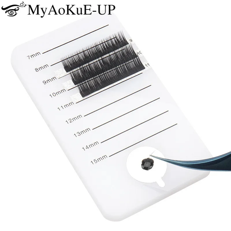 Acrylic Eyelash Board Grafting Lash Scale Plate Lash-Tray Strip Stand Thick lash Extension Hand Plate Lash Lift Glue Holder