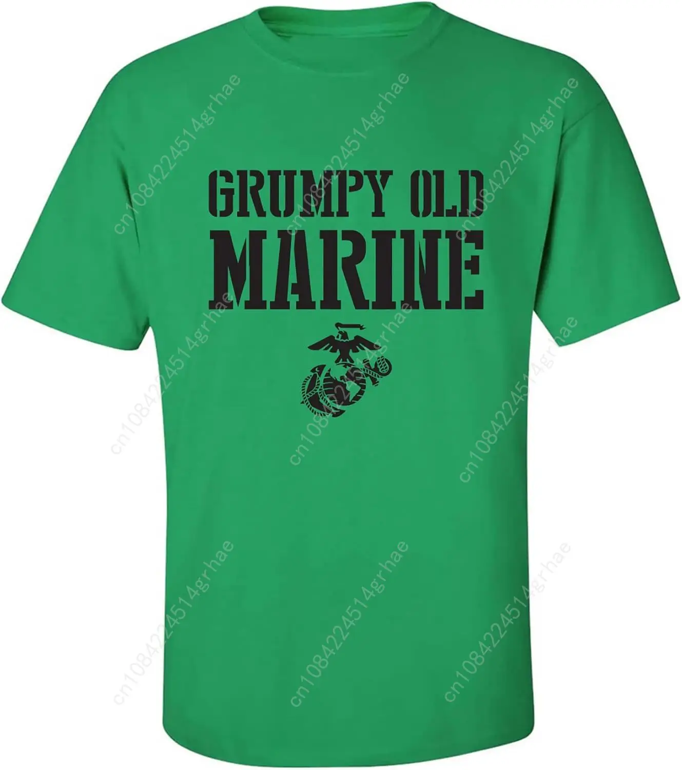 Koszulka z krótkim rękawem dla dorosłych z motywem Grumpy Old Marine od zerogravitee