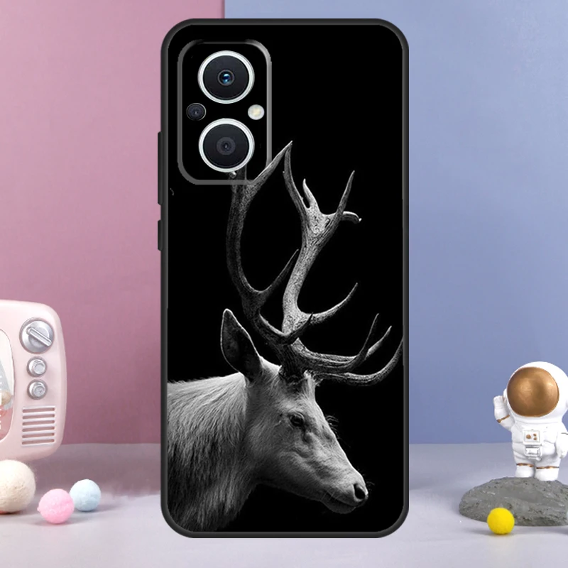 Deer Cover For OPPO Reno 8 Lite 4 5 6 7 10 Pro 8T 2Z 5Z 4Z OPPO Find X6 Pro X5 X2 X3 Lite Case image 3