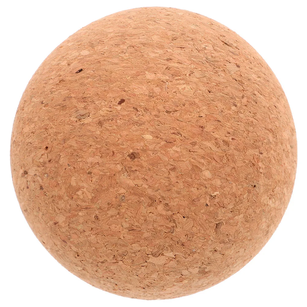 

High-Density Cork Yoga Ball Non-Shedding Fascia Ball for Muscle Massage Deep Relaxation Portable Yoga Fitness Massage Roller