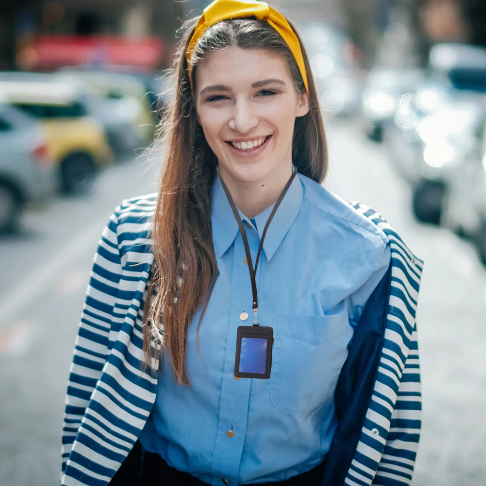 

Zero Wallet Compact Id Badge For Bus Cards Protective Sleeve Lanyard Id Card Holder Badge Holder