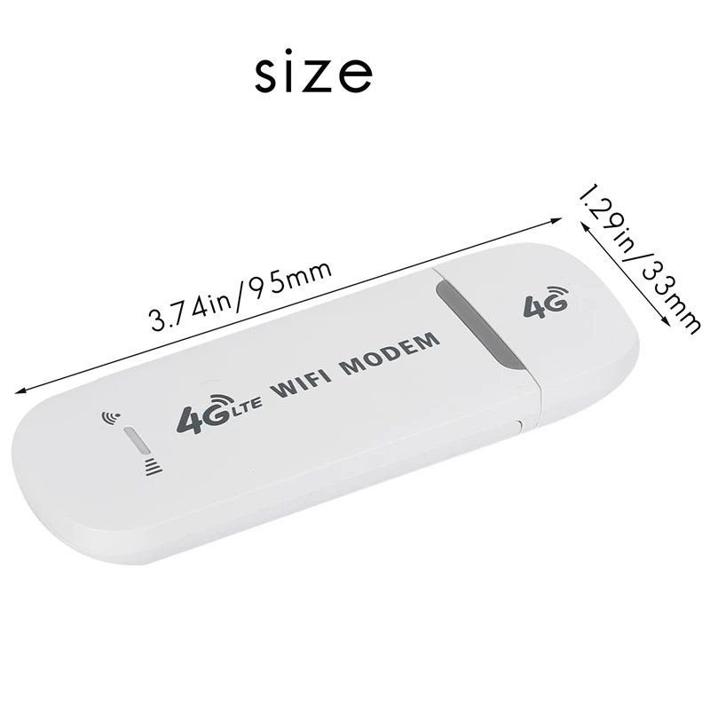 بطاقة الشبكة اللاسلكية 150 ميجابت في الثانية 4G Lte مودم USB قياسي محمول واجهة USB شبكات توجيه واي فاي لأجهزة الكمبيوتر المحمول والكمبيوتر المحمول Umpc