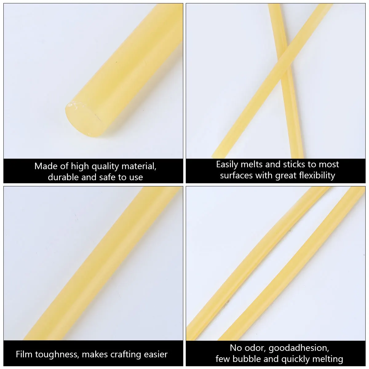 

2Pcs 24Cm Length Hot Melt Glue Sticks Eco Friendly Heat Melting Adhesive for Arrow Archery Supplies Quick Melting