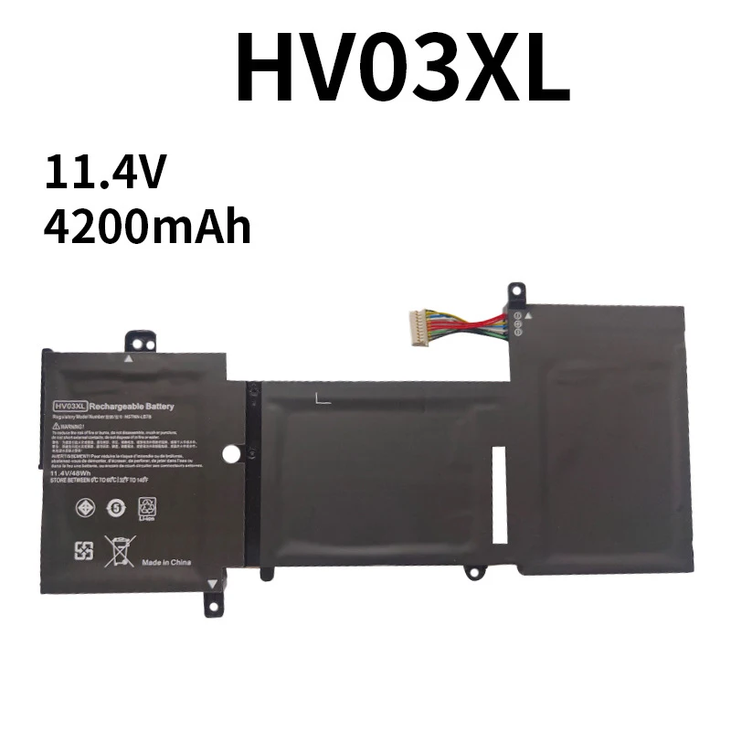 

11.4V 48Wh HV03XL Laptop Battery for HP X360 310 G2 K12 Series HSTNN-LB7B HSTNN-LB6P TPN-W112 TPN-Q164 817184-005 818418-421