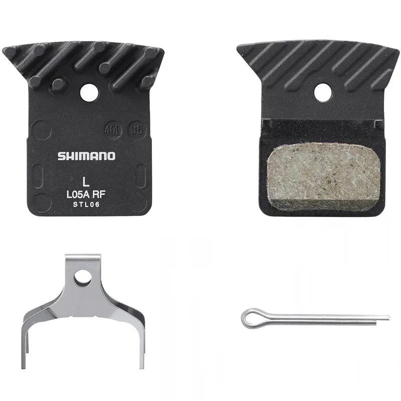 SHIMANO L05A-RF Road Mountain Bicycle Resin Disc Brake Pads Ice Tech For R9170 R8170 R7170 RS805 RS505 RX810 M9100 M8110 M7110