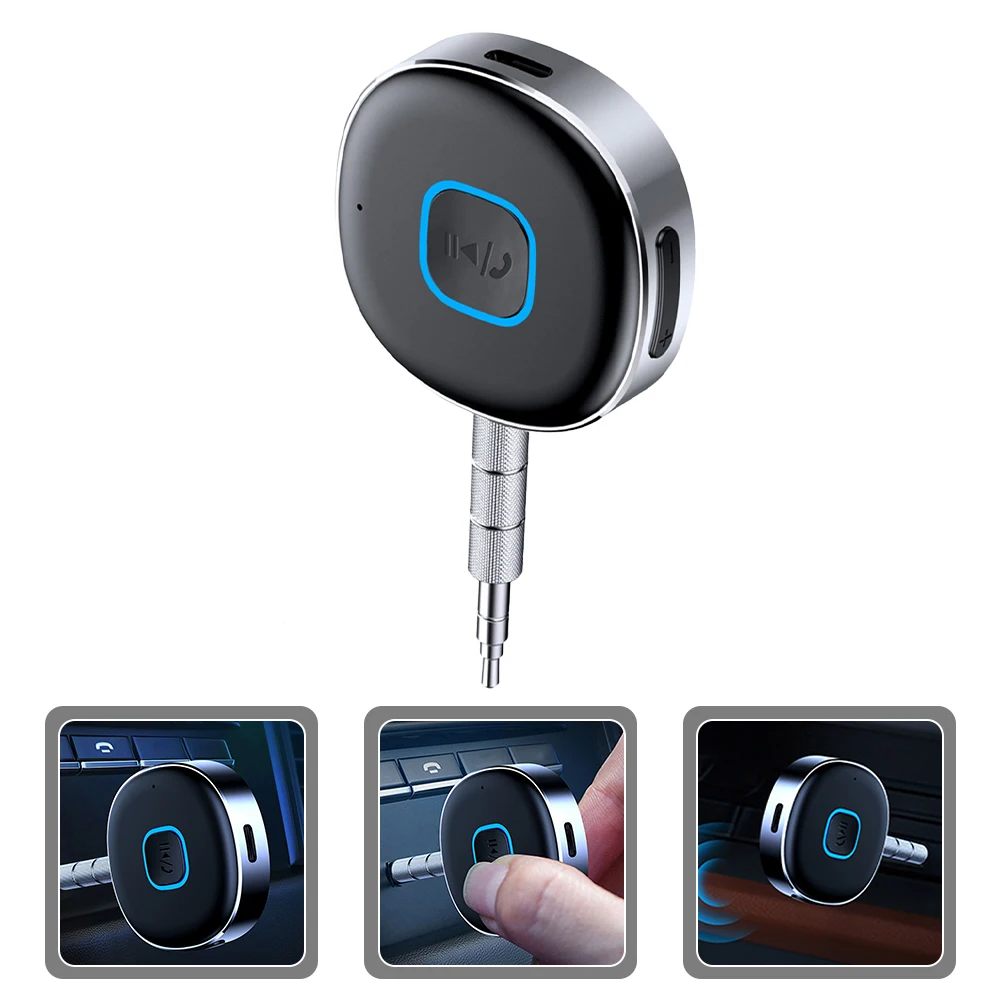 

Plug Play Wireless Audio For 5.0 Lossless Sound Quality Compact Adapter Stereo Receiver Car Socket Dual Device Connection