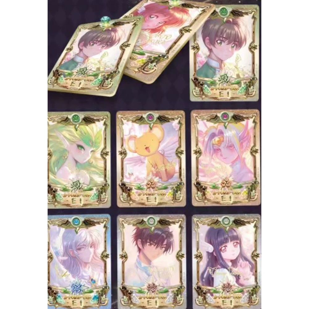 ขายส่งใหม่ Cardcaptor ซากุระการ์ดอะนิเมะคอลเลกชันรูปการ์ด Mystery Box เกมกระดานของขวัญวันเกิดสําหรับ