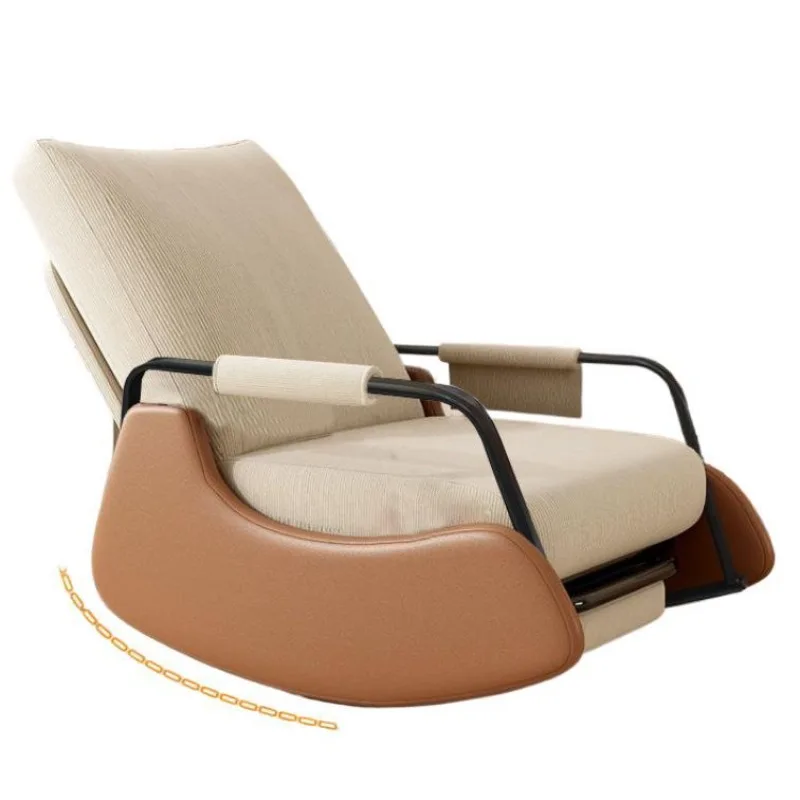 

Lazy rocking chair Balcony Leisure chair Living room Home Lazy sofa Rocking chair Elderly sedentary comfortable luxury recliner