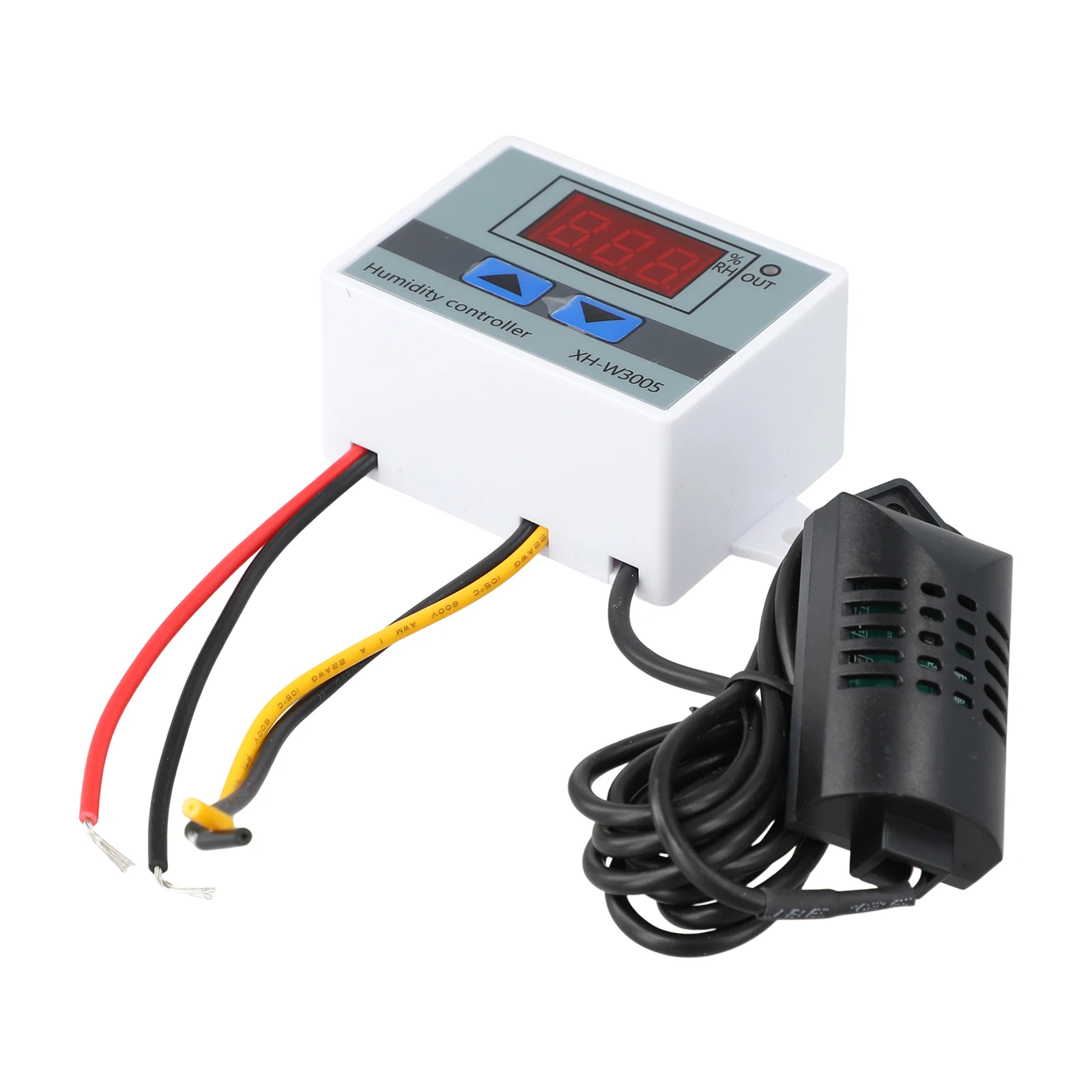 Automatic Digital Humidity Controller Switch with Hygrometer for 12V 24V 220V Humidifiers and Humidity Management