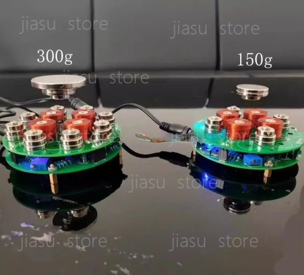 Push-down Magnetic Levitation Kit DIY Levitation Electronic Production Learning Parts Finished Products Fun