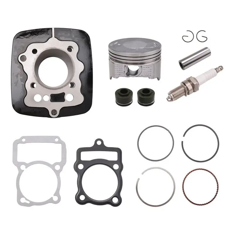 

A85E-Motorcycle Cylinder Piston Engine Replacement Kit- 65.5Mm For Italika Ft125 Ft150 Rt180