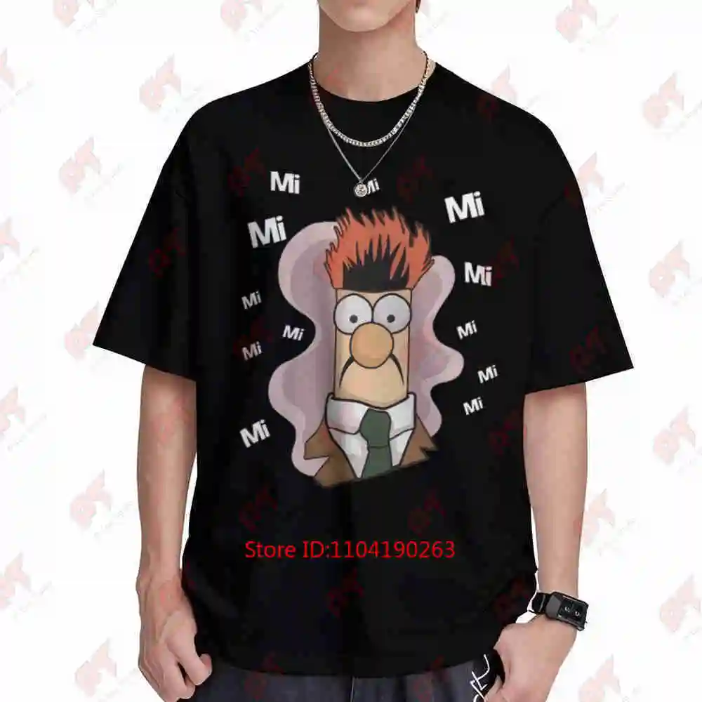 Mimimi Mr Beaker Parody Funny Satire Short Sleeve Tee 100% Cotton T-Shirt