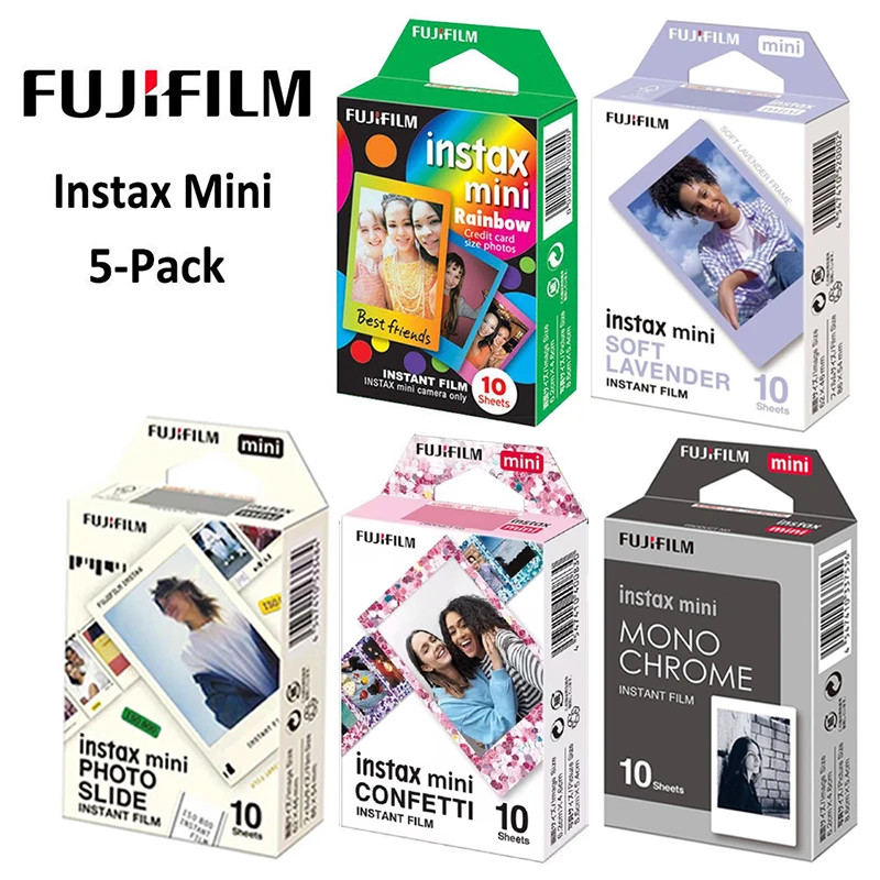 10/30/50 Sheets Fujifilm Instax Mini 12 Films 3 Inch Color Film for Instant Camera Mini Evo SE 99 40 Link 2/3 Instax Photo Paper