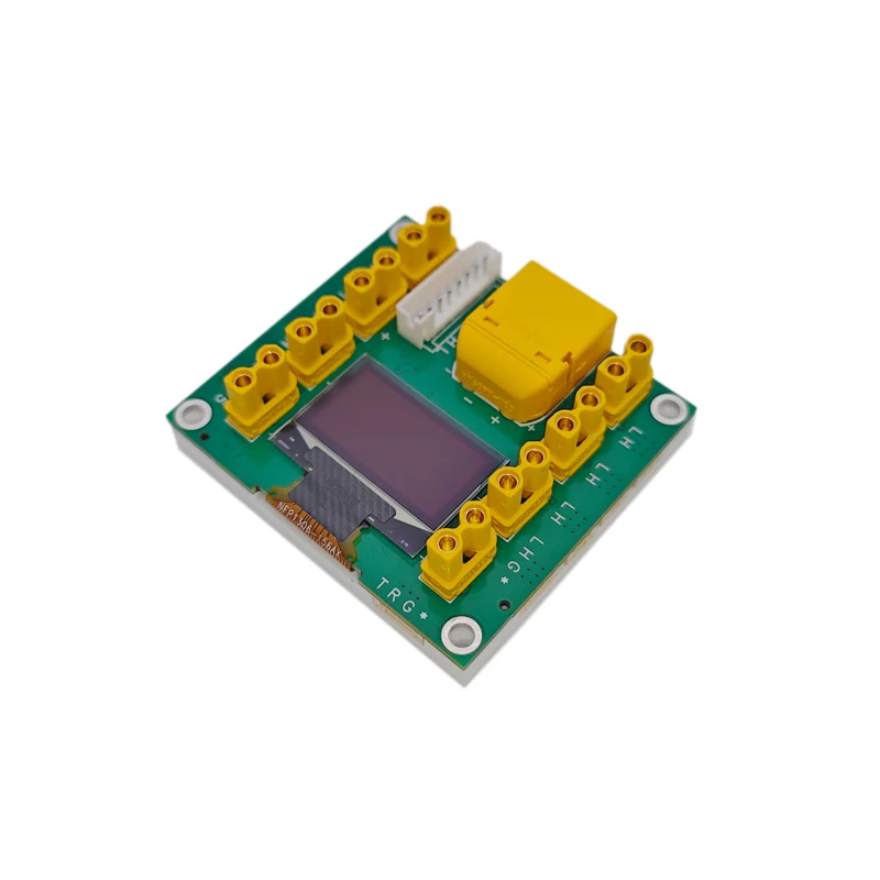 1PCS Smart Power Wire Splitter Module XT30/XT60/2P-CAN Interface Board Volt Amp Power Monitoring with Display for DJI RoboMaster