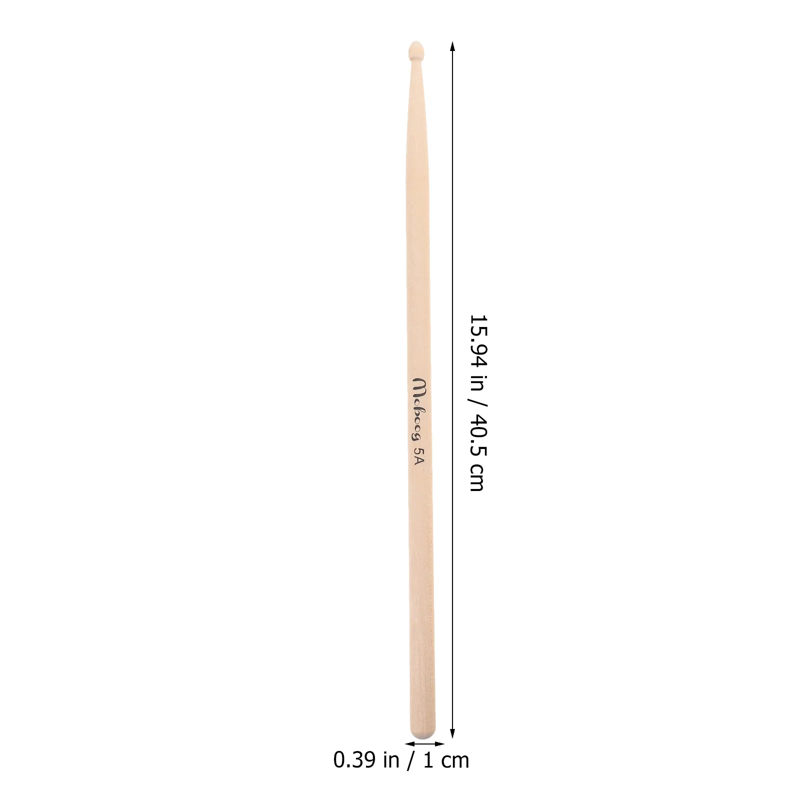 

6Pairs 5a Maple Wood Drumsticks Durable Lightweight Smooth Surface Percussion Instrument Replacement Sticks Drum Stick