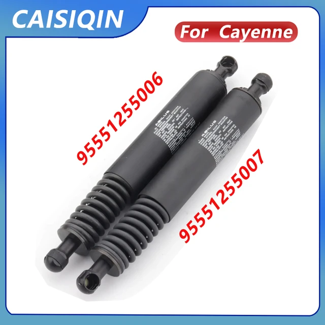 1/2szt Sprężyna powrotna amortyzatora tylnego bagażnika 95551255006 95551255007   dla Porsche Cayenne 2003-2010