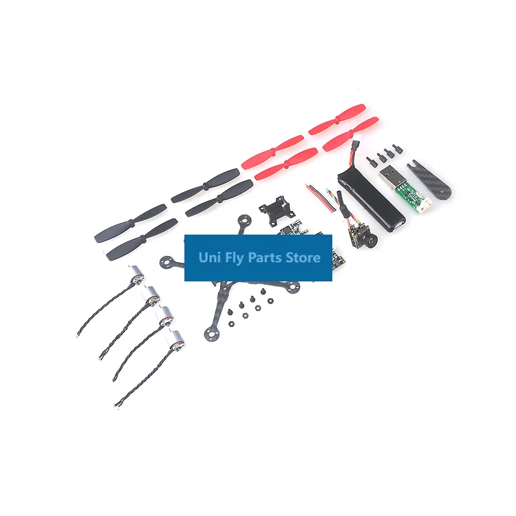 UniFlyHappymodel Trainer90 1S Micro Brushless FPV Quadcopter PNP Kit 0706 Motor/Fusion X3 Flight Controller/600TVL 25MW VTX FRSK