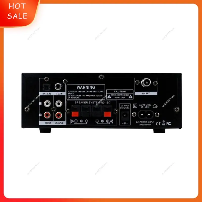 Heim-Leistungsverstärker AK55 900 W, max. 2,0-Kanal-Bluetooth-Audio, Hifi-Verstärker, Karaoke-Musik-Player, EU-Stecker A62X