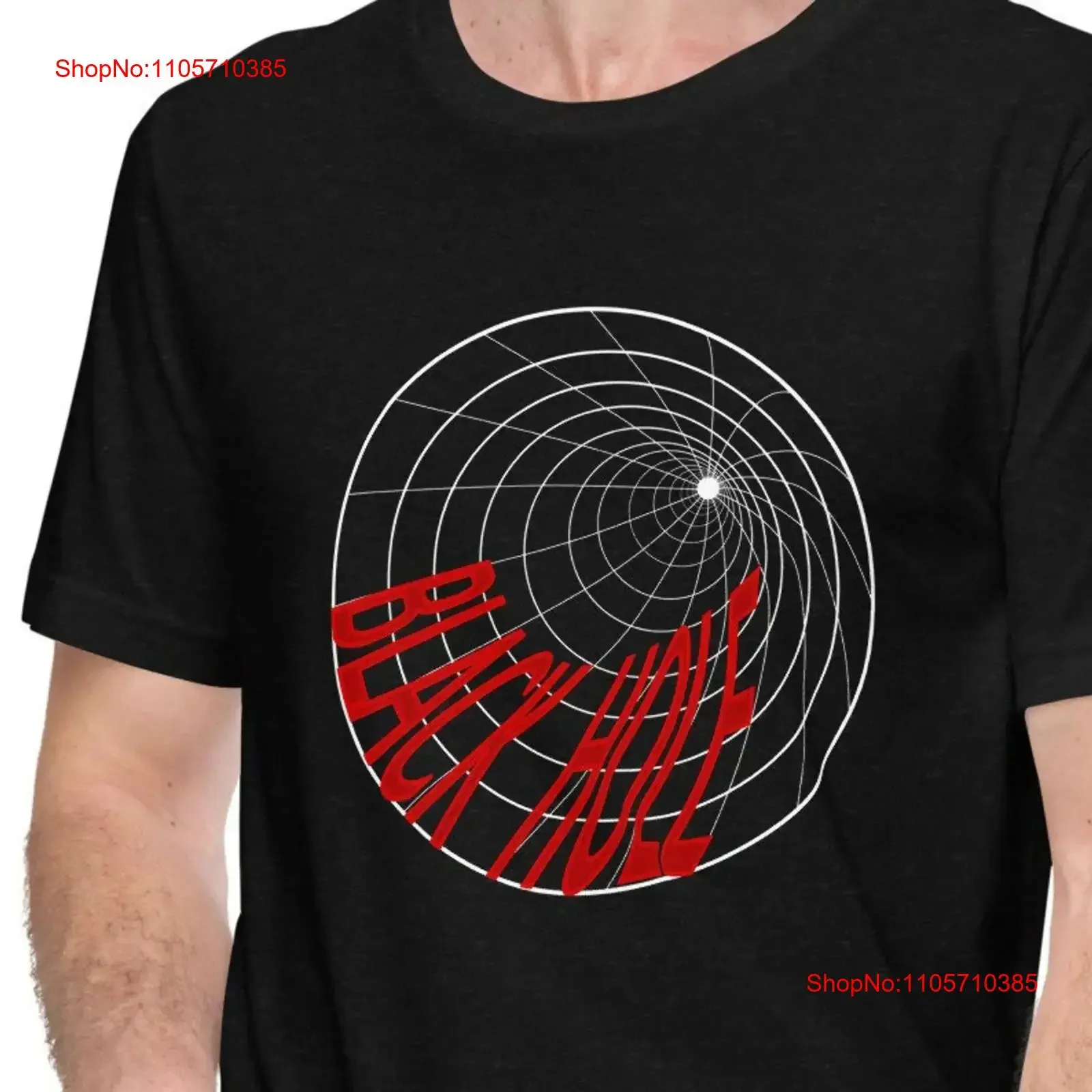 Blackhole unisex T Shirt funny astronomy astrophysics scientist Universe space time continuum singularity General Relativity