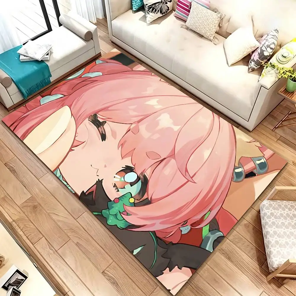 Zhao Z-Zenless Zone Zero ZZZ Soft Thick Non-Slip Mat for Living Room Bedroom Kitchen Decor Rugs